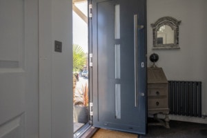 aluminium front door