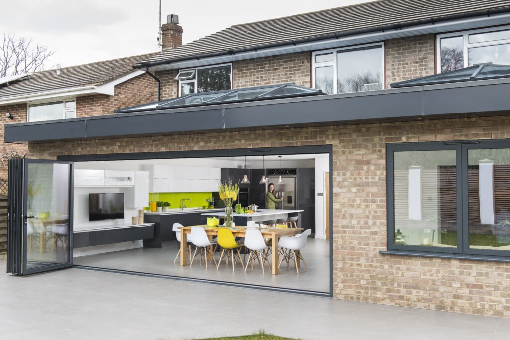 XP10 | 5 panel | Aluminium Bi-Fold Doors | Express Bi Folds Direct